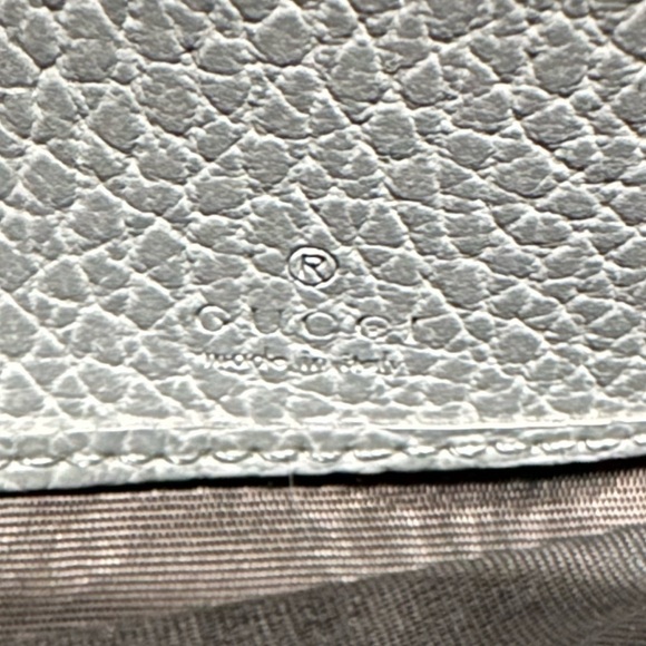 GUCCI ❤️🌟GRAY MARMONT LEATHER WALLET ⭐️ - Picture 6 of 6